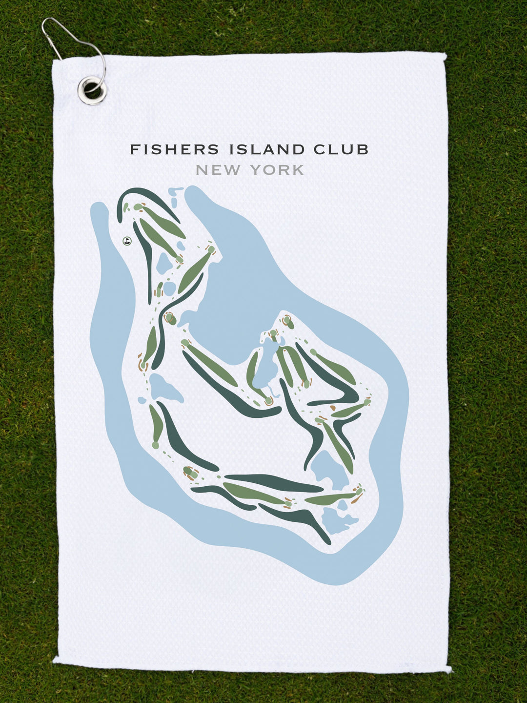 Fishers Island Club, New York - Printed Golf Courses