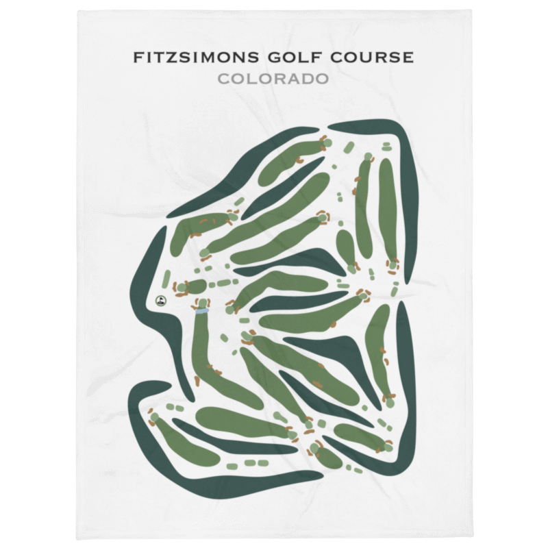 Fitzsimons Golf Course, Colorado - Printed Golf Courses