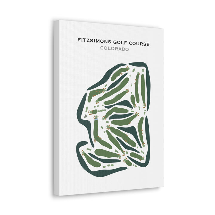 Fitzsimons Golf Course, Colorado - Printed Golf Courses