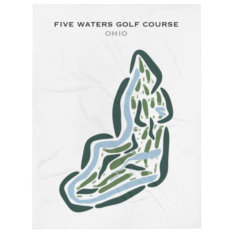 Five Waters Golf Course, Ohio - Printed Golf Courses