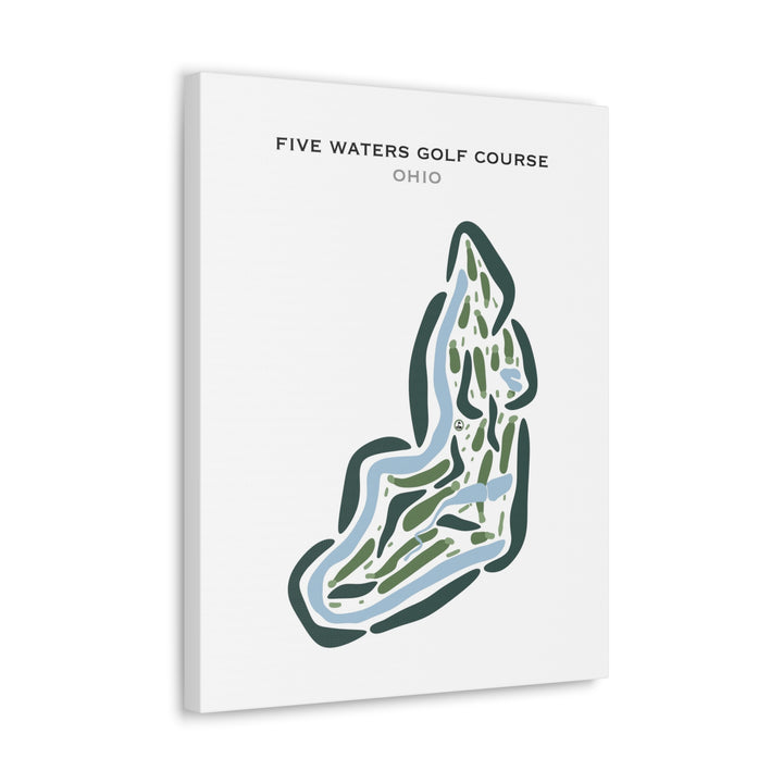 Five Waters Golf Course, Ohio - Printed Golf Courses