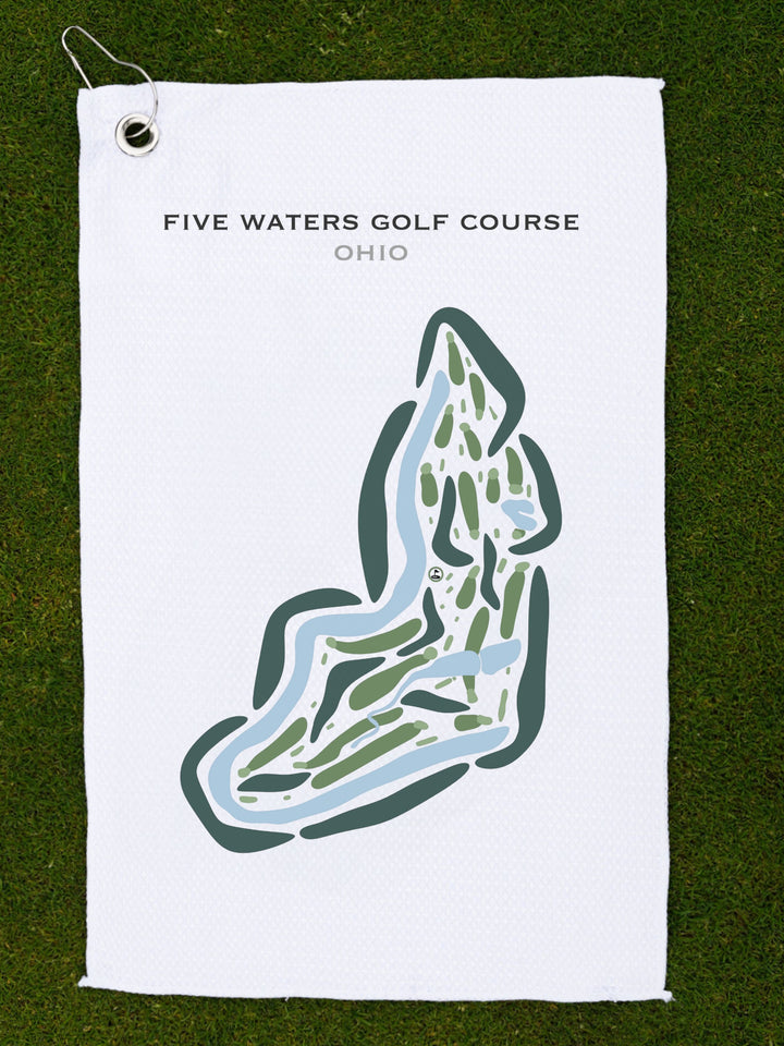 Five Waters Golf Course, Ohio - Printed Golf Courses
