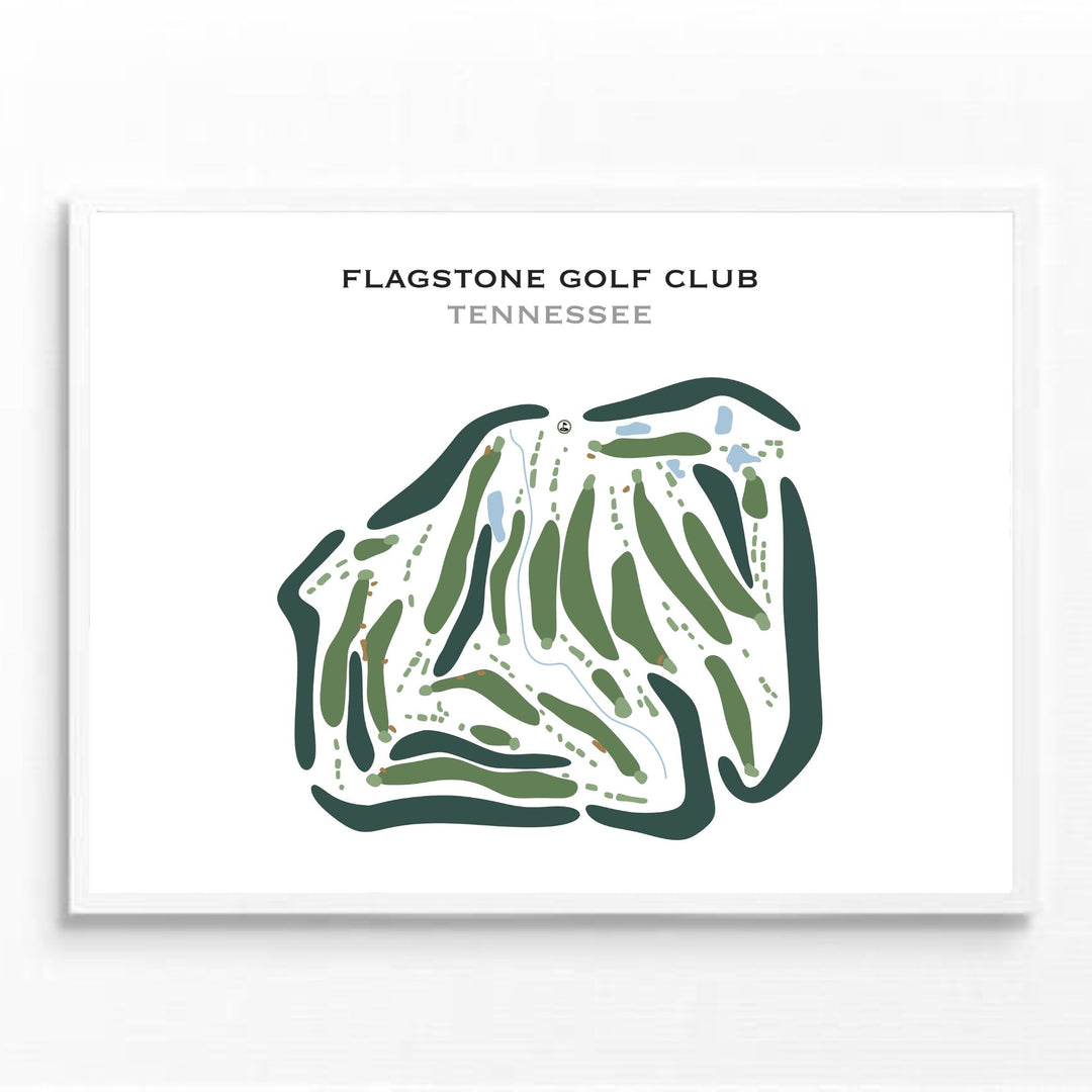 Flagstone Golf Club, Tennessee - Printed Golf Course