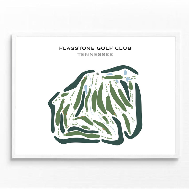 Flagstone Golf Club, Tennessee - Printed Golf Course