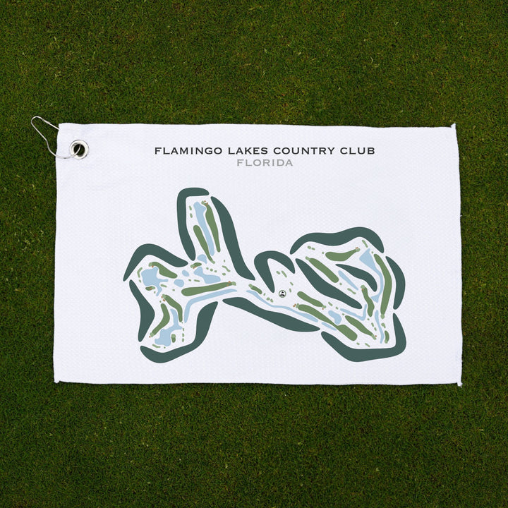 Flamingo Lakes Country Club, Florida - Printed Golf Courses