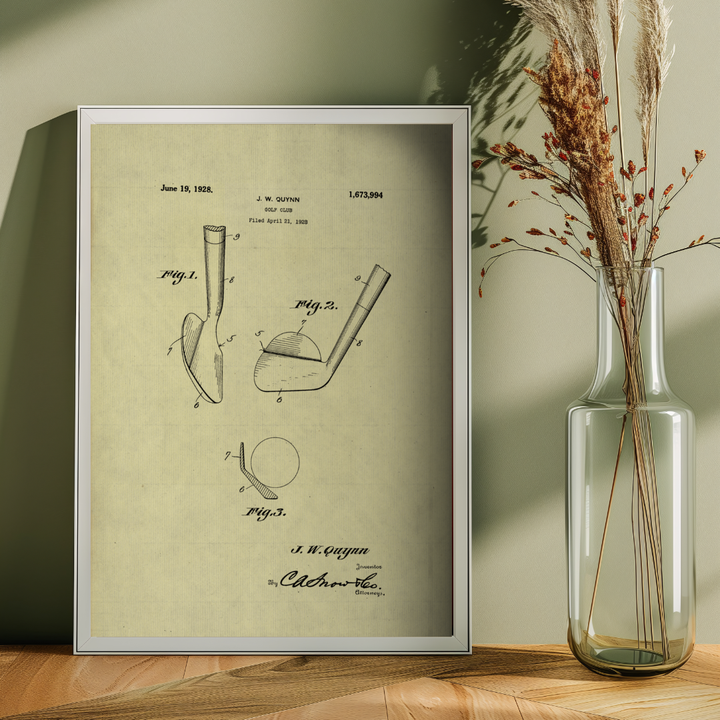 Flat Stick - Golf Patent