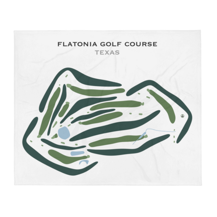 Flatonia Golf Course, Texas - Printed Golf Courses