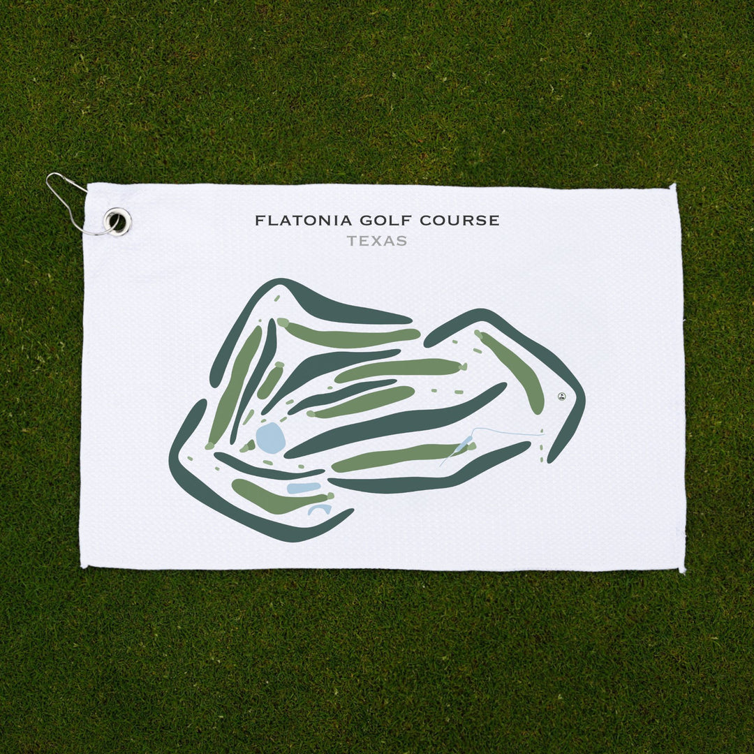 Flatonia Golf Course, Texas - Printed Golf Courses