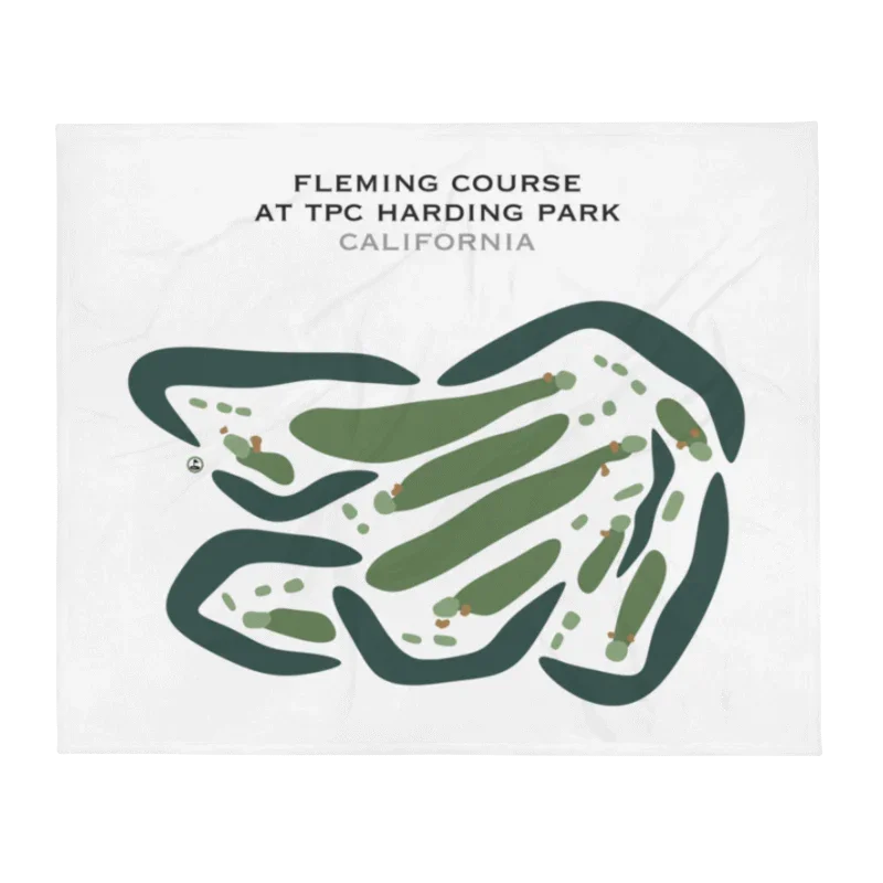 Fleming Course at TPC Harding Park, California - Printed Golf Courses