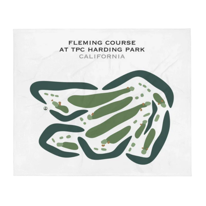 Fleming Course at TPC Harding Park, California - Printed Golf Courses