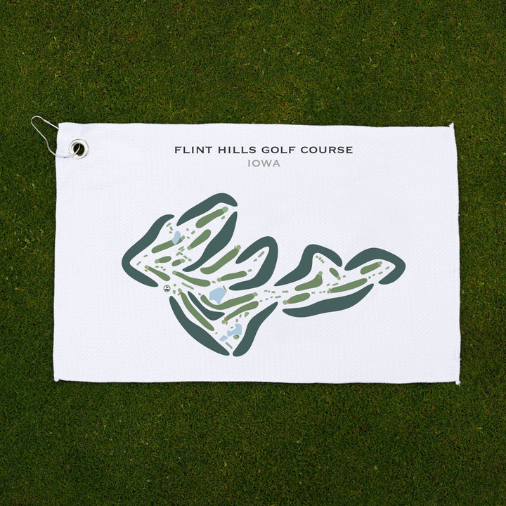 Flint Hills Golf Course, Iowa - Printed Golf Courses