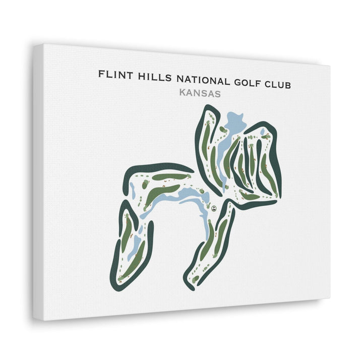 Flint Hills National Golf Club, Kansas - Printed Golf Courses - Golf Course Prints