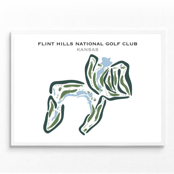 Flint Hills National Golf Club, Kansas - Printed Golf Courses - Golf Course Prints