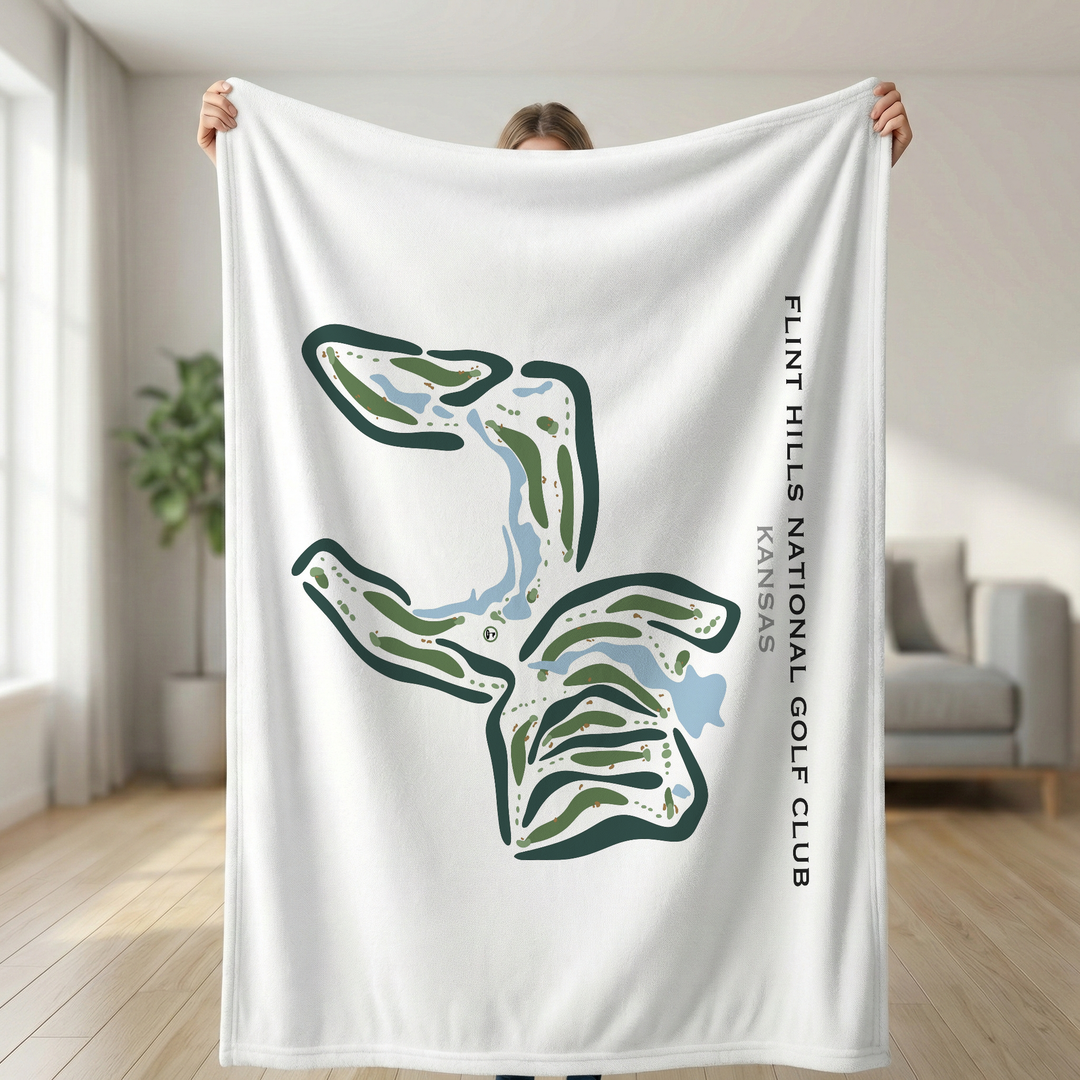 Flint Hills National Golf Club, Kansas - Printed Golf Courses