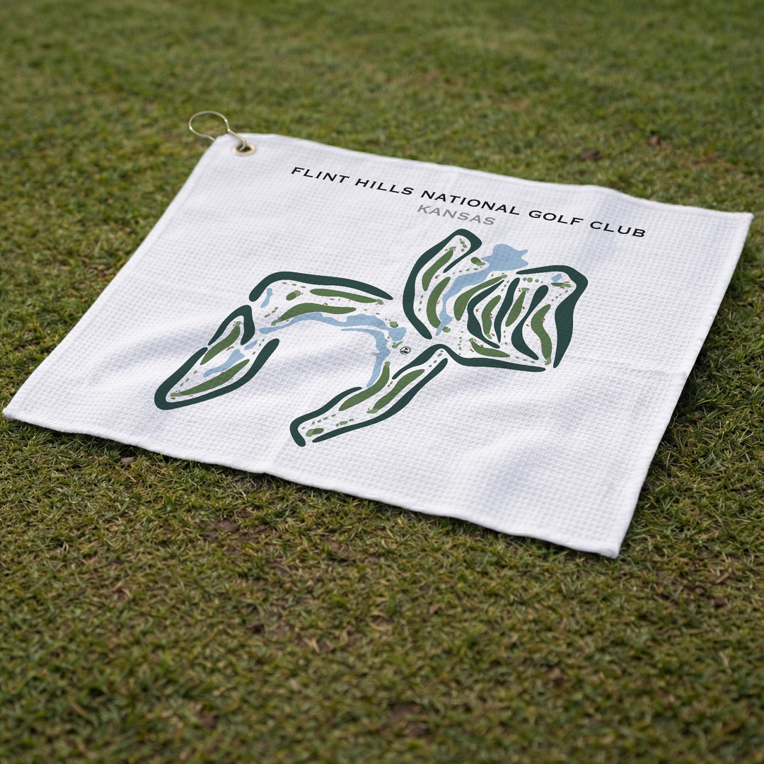 Flint Hills National Golf Club, Kansas - Printed Golf Courses