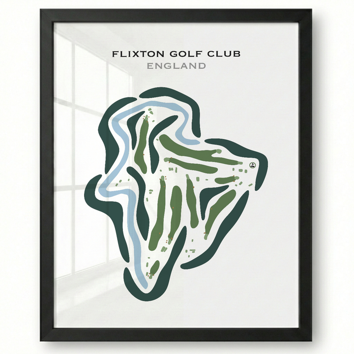 Flixton Golf Club, England - Printed Golf Courses