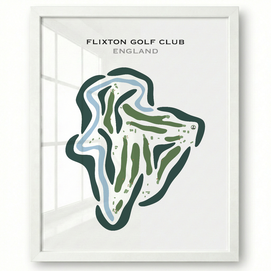 Flixton Golf Club, England - Printed Golf Courses