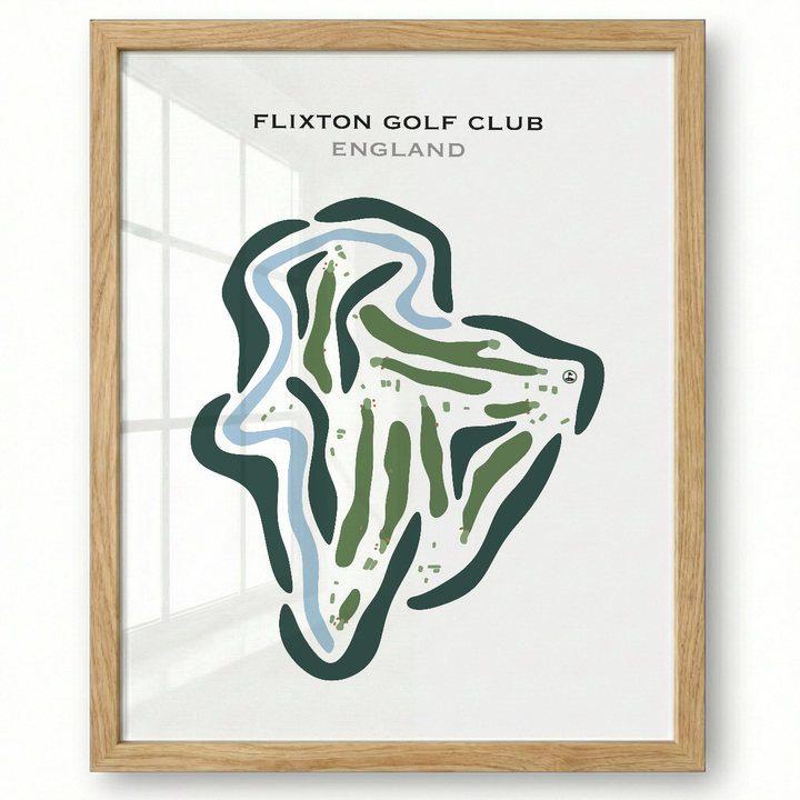 Flixton Golf Club, England - Printed Golf Courses