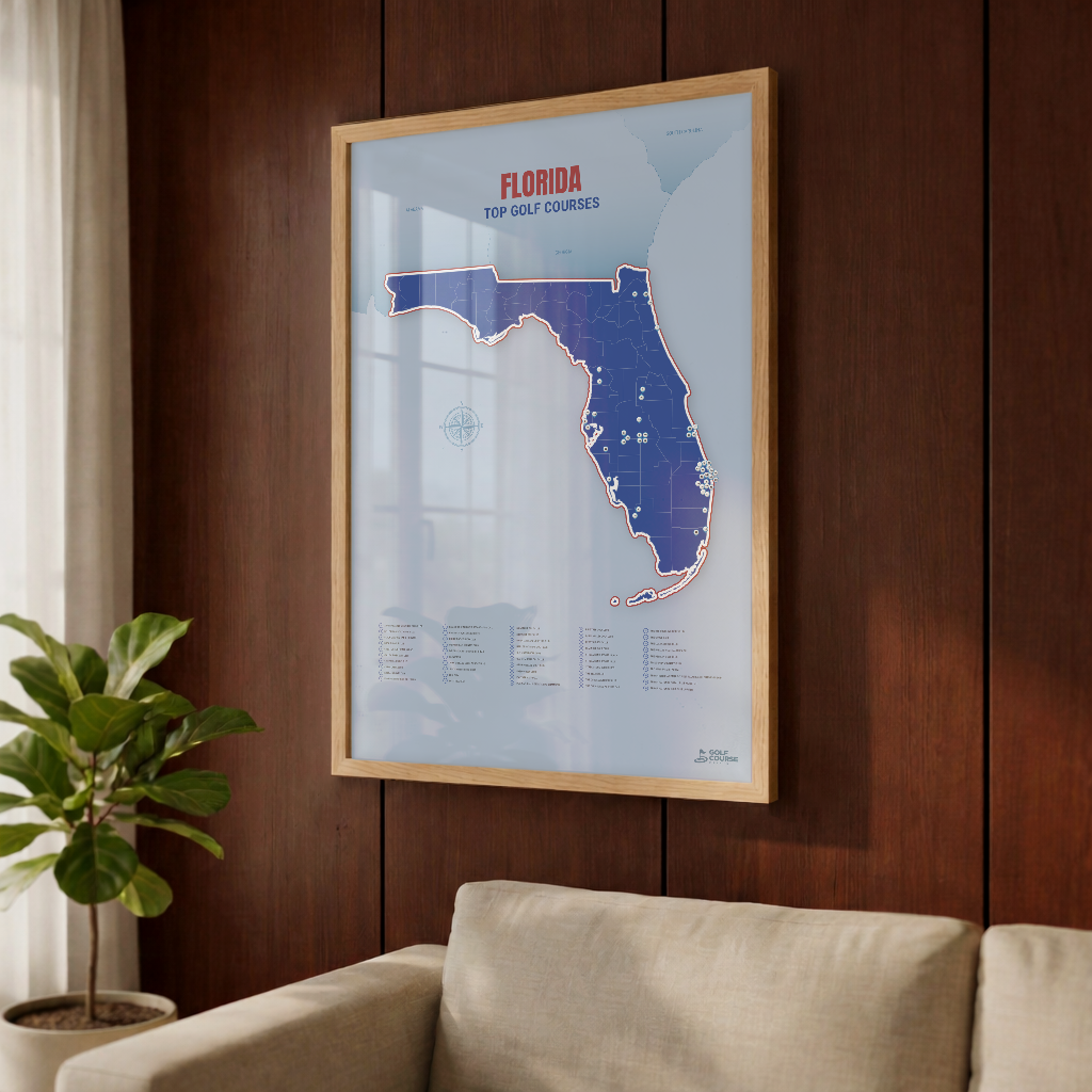 Map of Florida Golf Courses