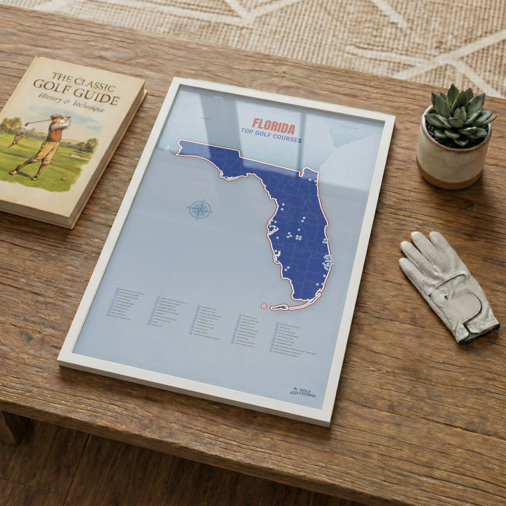 Map of Florida Golf Courses