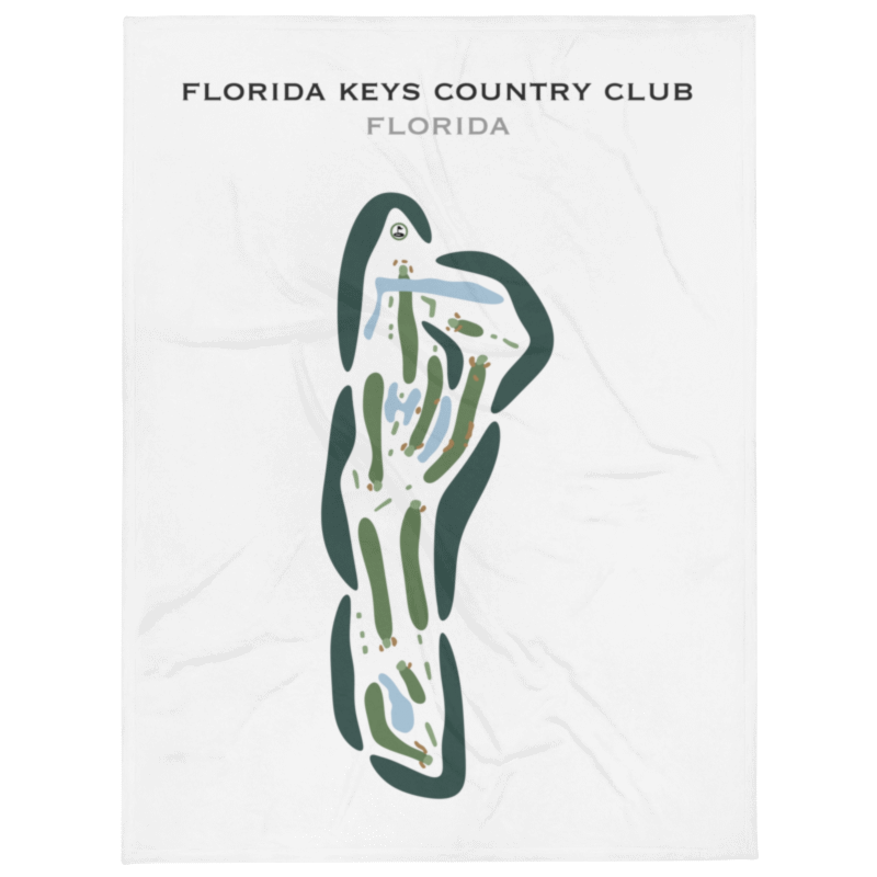 Florida Keys Country Club, Florida - Printed Golf Courses