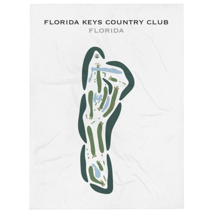 Florida Keys Country Club, Florida - Printed Golf Courses