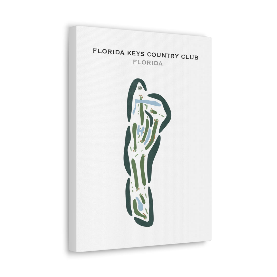 Florida Keys Country Club, Florida - Printed Golf Courses