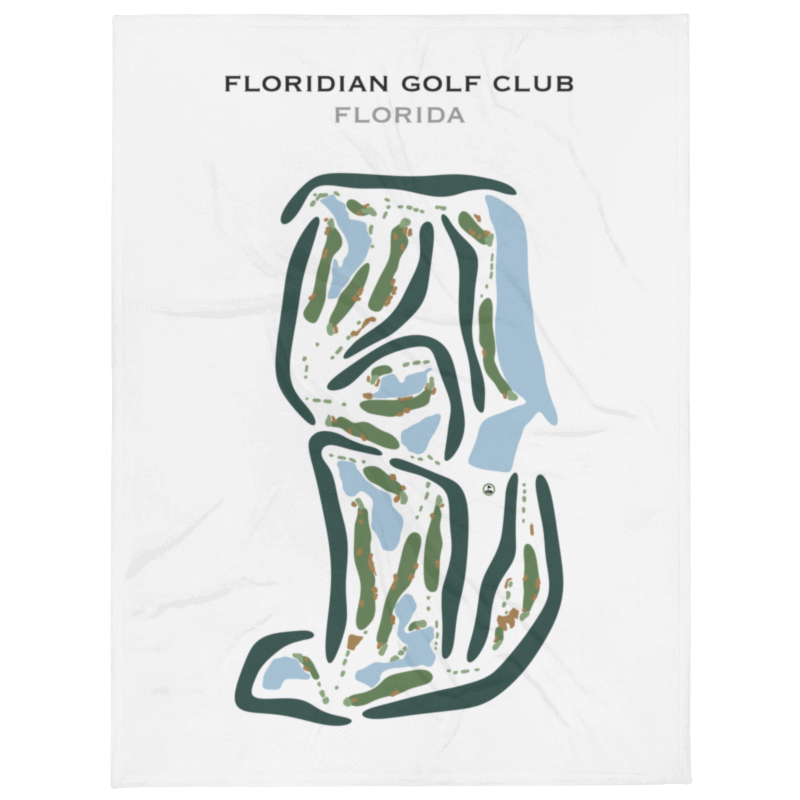 Floridian Golf Club, Florida - Printed Golf Courses