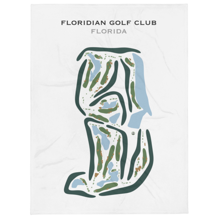 Floridian Golf Club, Florida - Printed Golf Courses