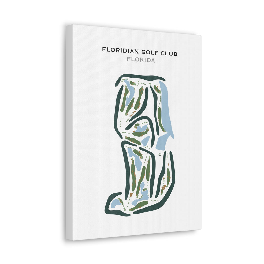 Floridian Golf Club, Florida - Printed Golf Courses