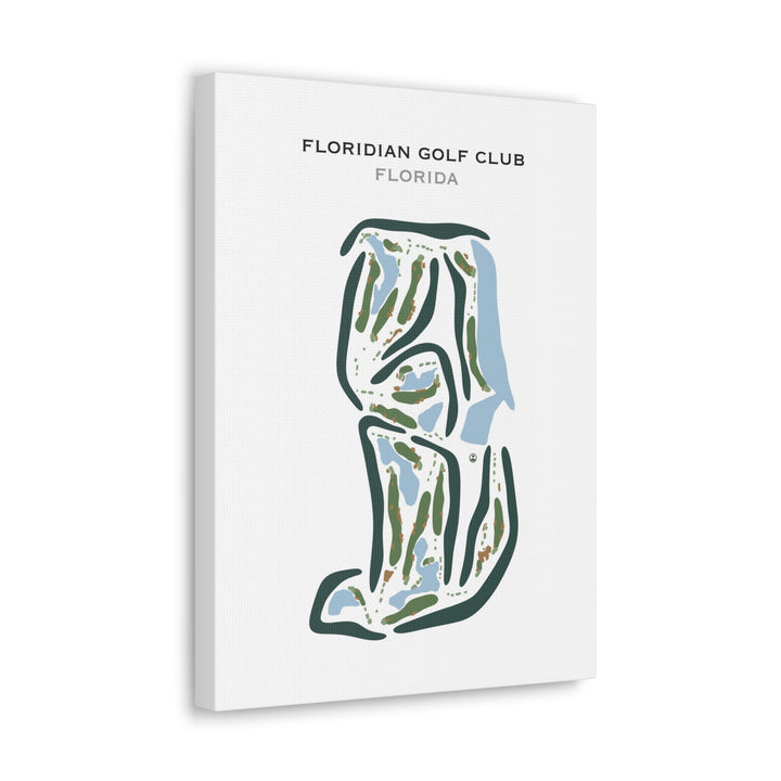 Floridian Golf Club, Florida - Printed Golf Courses