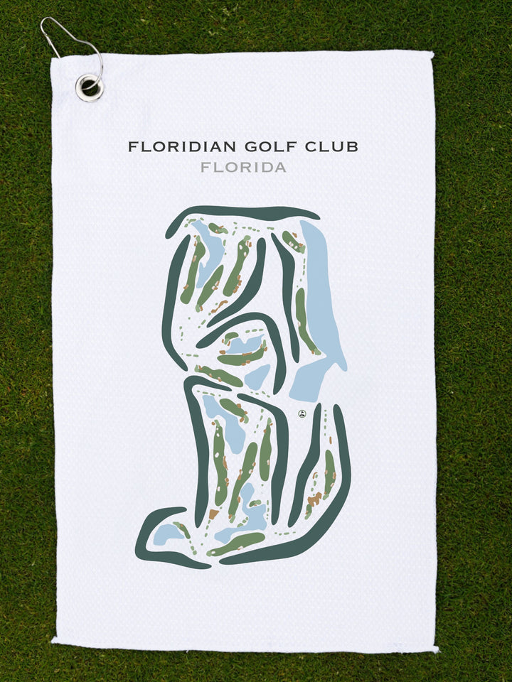 Floridian Golf Club, Florida - Printed Golf Courses