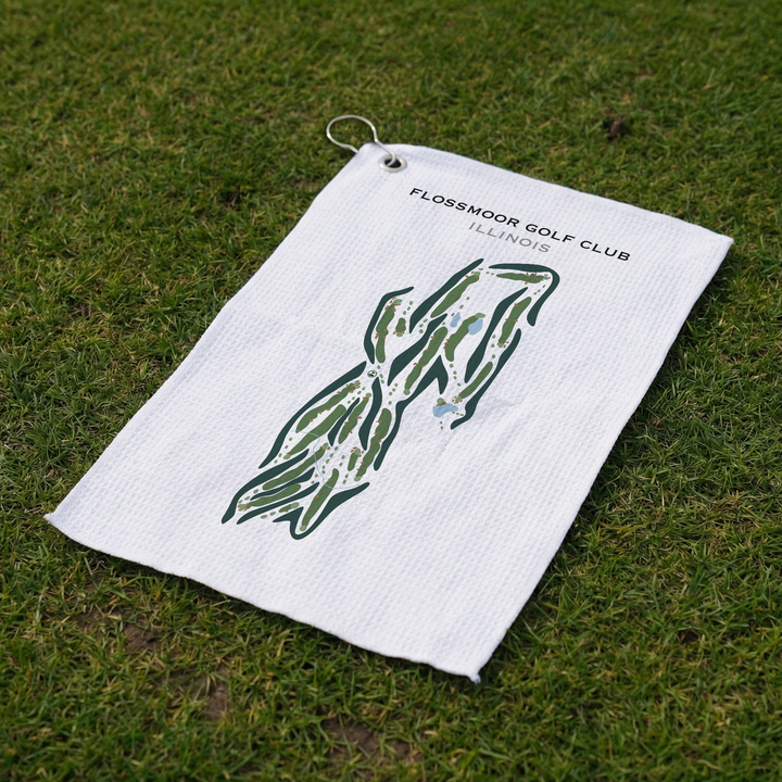 Flossmoor Golf Club, Illinois - Printed Golf Courses