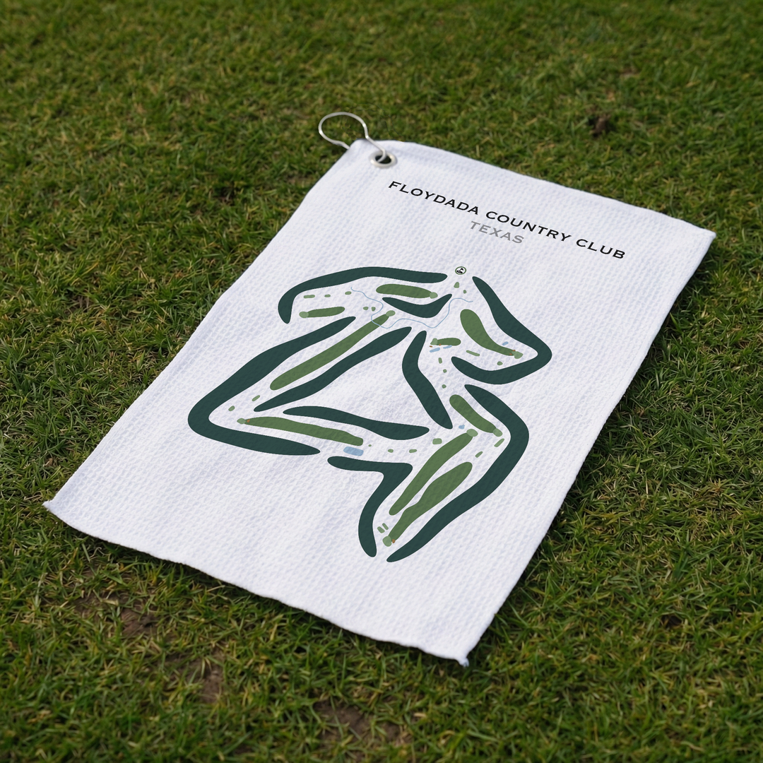 Floydada Country Club, Texas - Printed Golf Courses