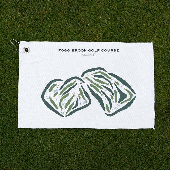 Fogg Brook Golf Course, Maine - Printed Golf Courses