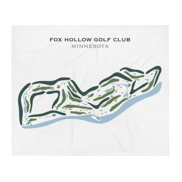 Fox Hollow Golf Club, Minnesota - Printed Golf Courses