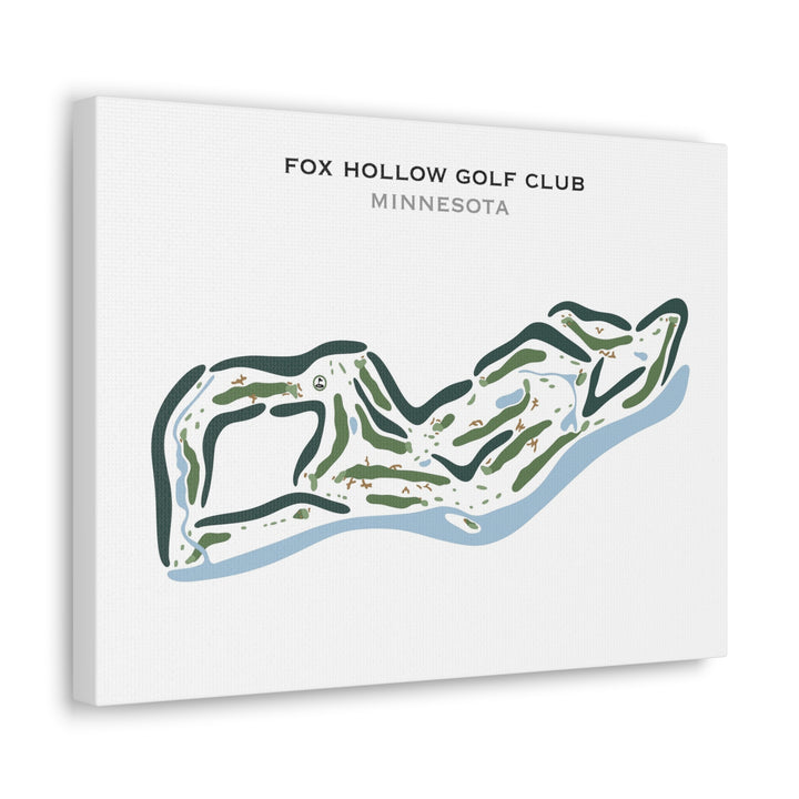 Fox Hollow Golf Club, Minnesota - Printed Golf Courses
