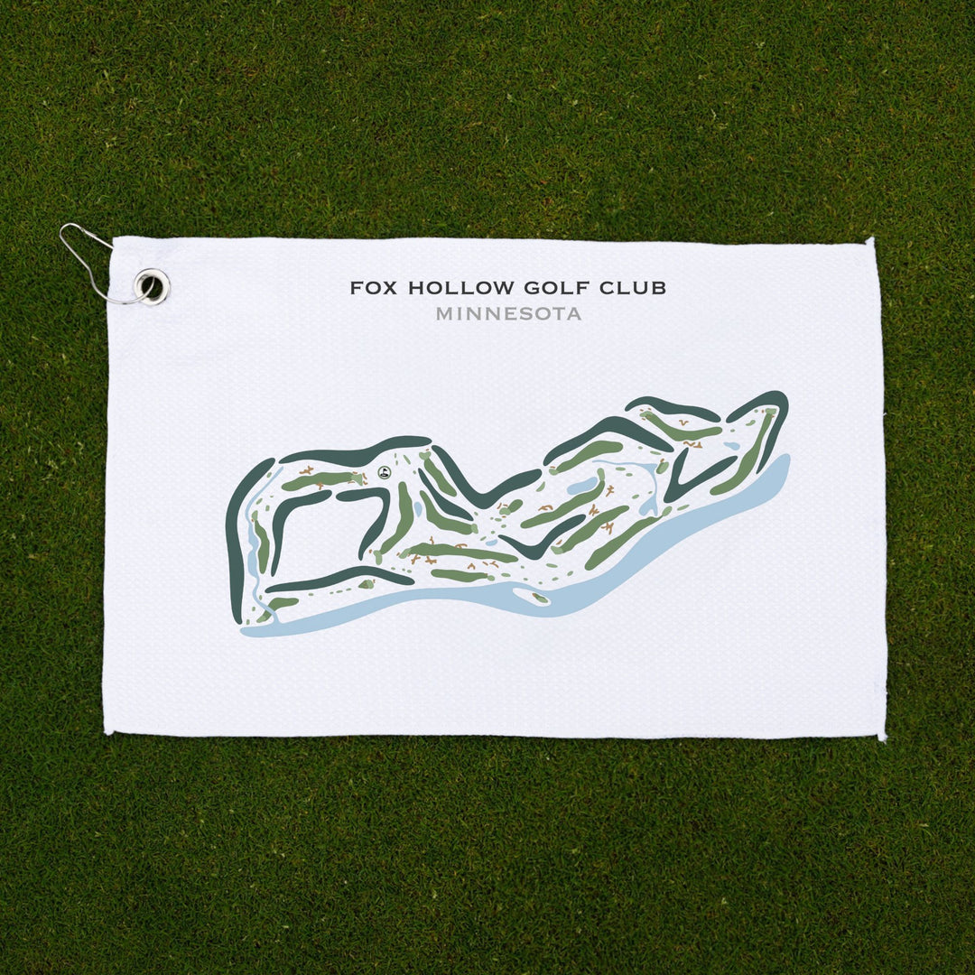 Fox Hollow Golf Club, Minnesota - Printed Golf Courses