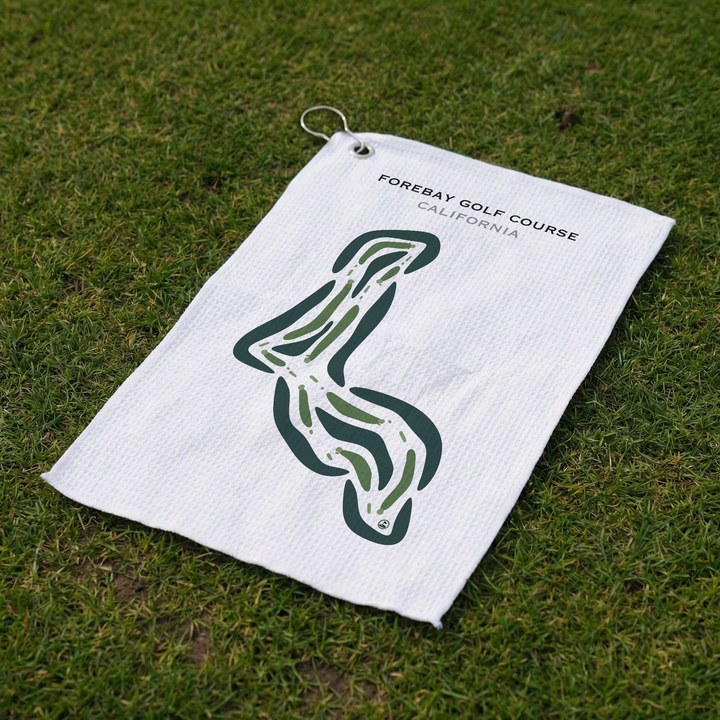 Forebay Golf Course, California - Printed Golf Courses