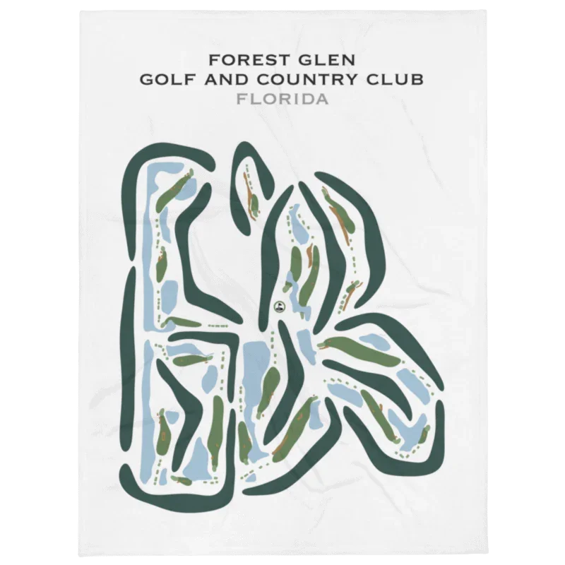 Forest Glen Golf & Country Club, Florida - Printed Golf Courses