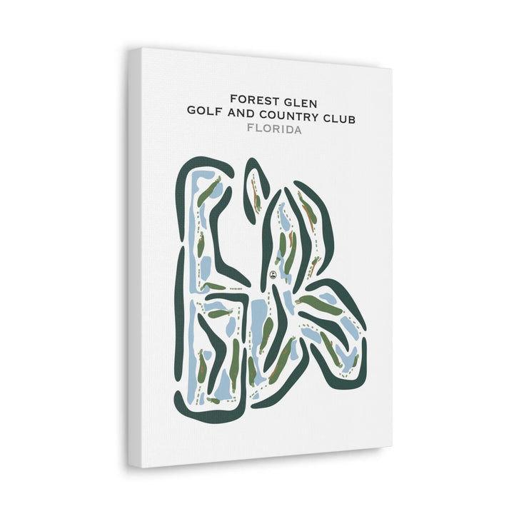 Forest Glen Golf & Country Club, Florida - Printed Golf Courses
