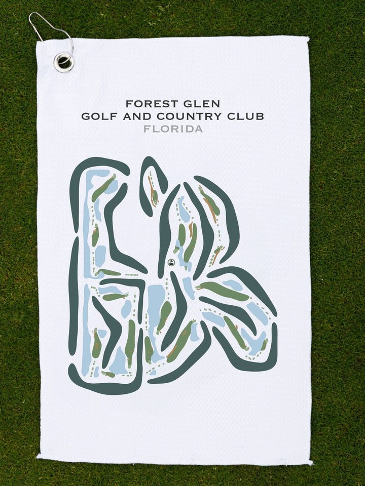 Forest Glen Golf & Country Club, Florida - Printed Golf Courses