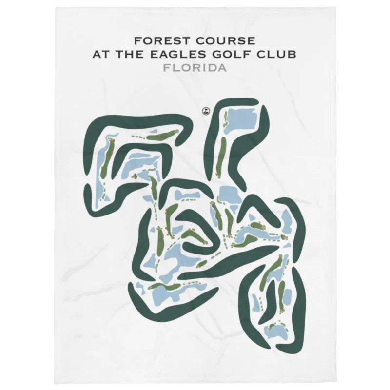 Forest Course at The Eagles Golf Club, Florida - Printed Golf Courses