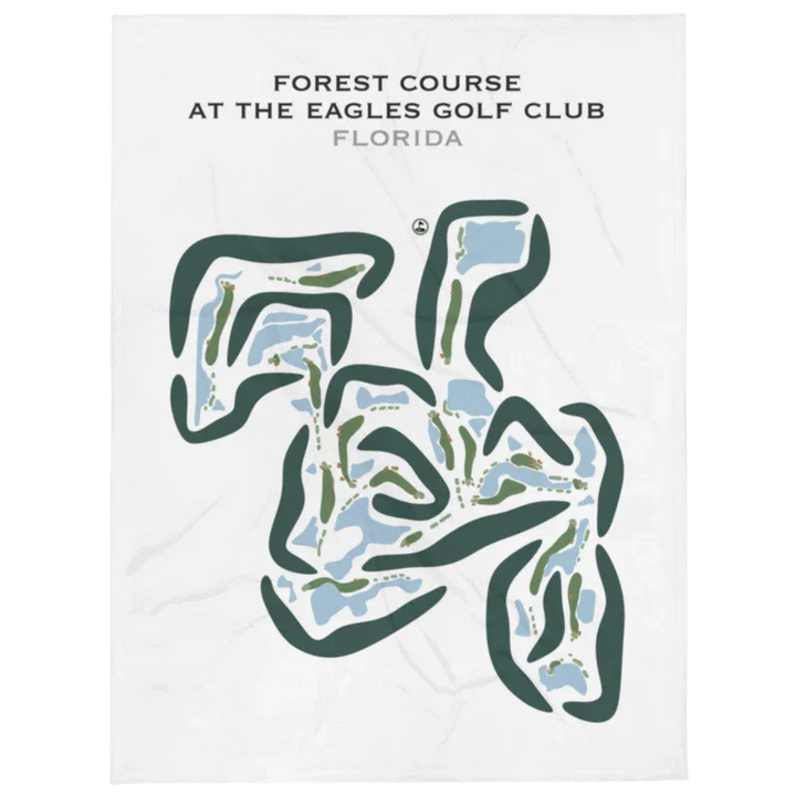 Forest Course at The Eagles Golf Club, Florida - Printed Golf Courses