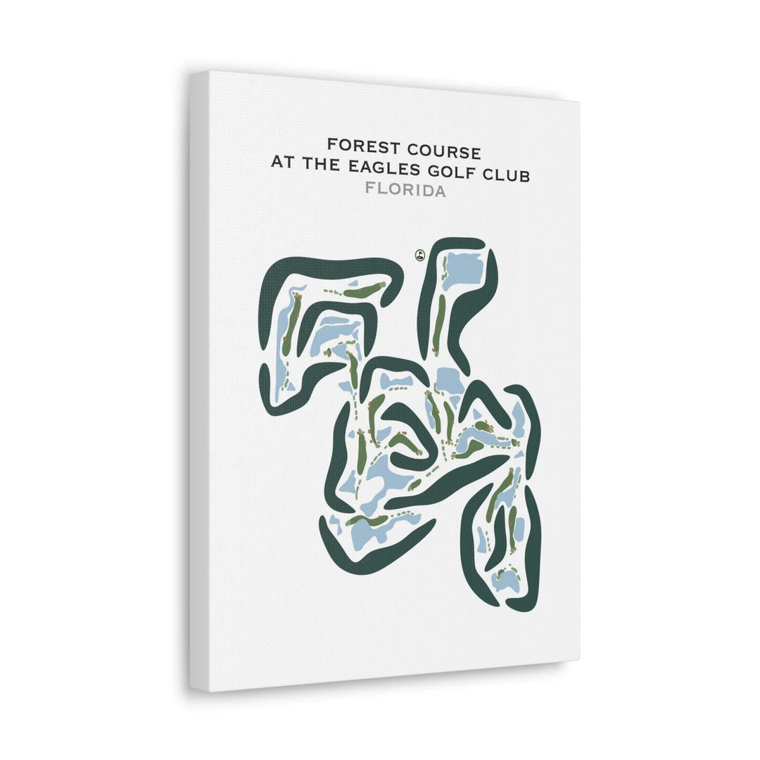 Forest Course at The Eagles Golf Club, Florida - Printed Golf Courses