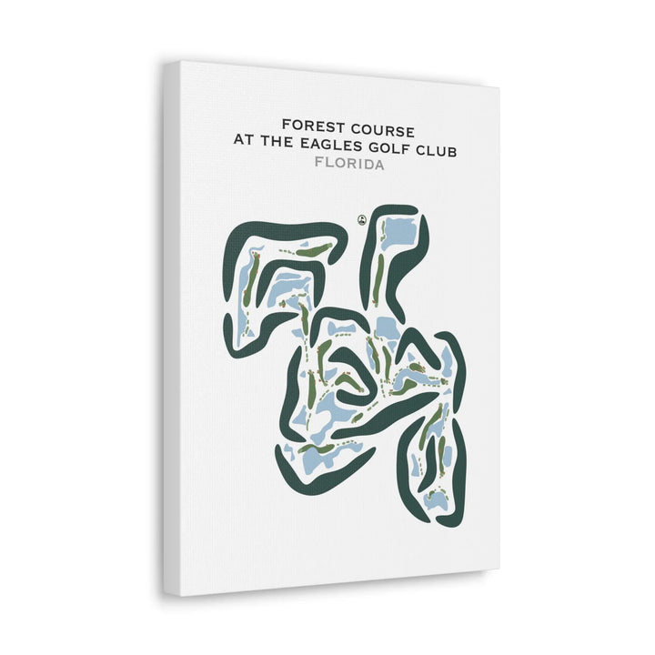 Forest Course at The Eagles Golf Club, Florida - Printed Golf Courses