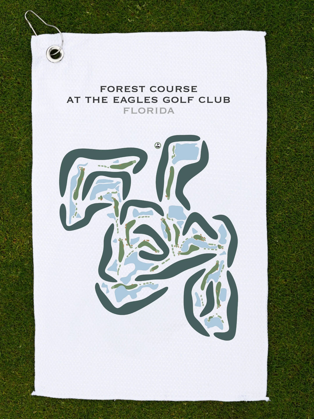 Forest Course at The Eagles Golf Club, Florida - Printed Golf Courses