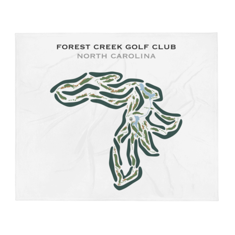 Forest Creek Golf Club, North Carolina - Printed Golf Courses