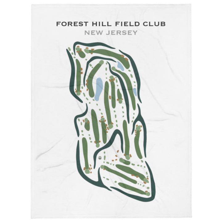 Forest Hill Field Club, New Jersey - Printed Golf Courses