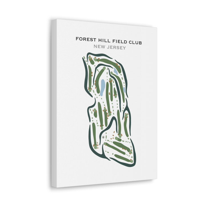 Forest Hill Field Club, New Jersey - Printed Golf Courses